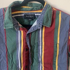 Pacsun striped shirt size L